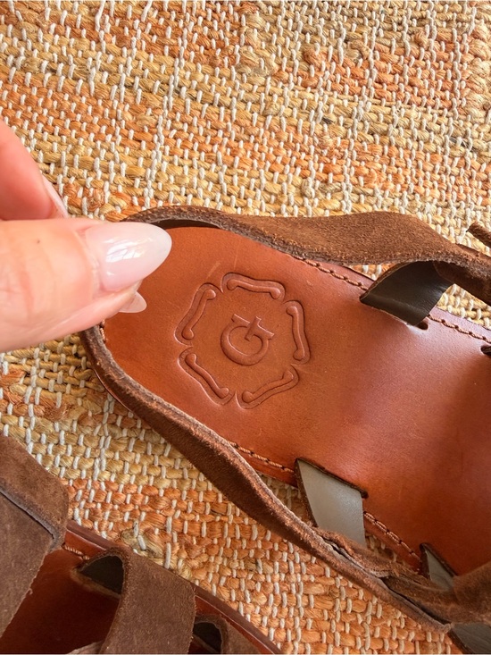 Grenson Quincy Suede Leather Sandals Men’s 7-8 main image 6